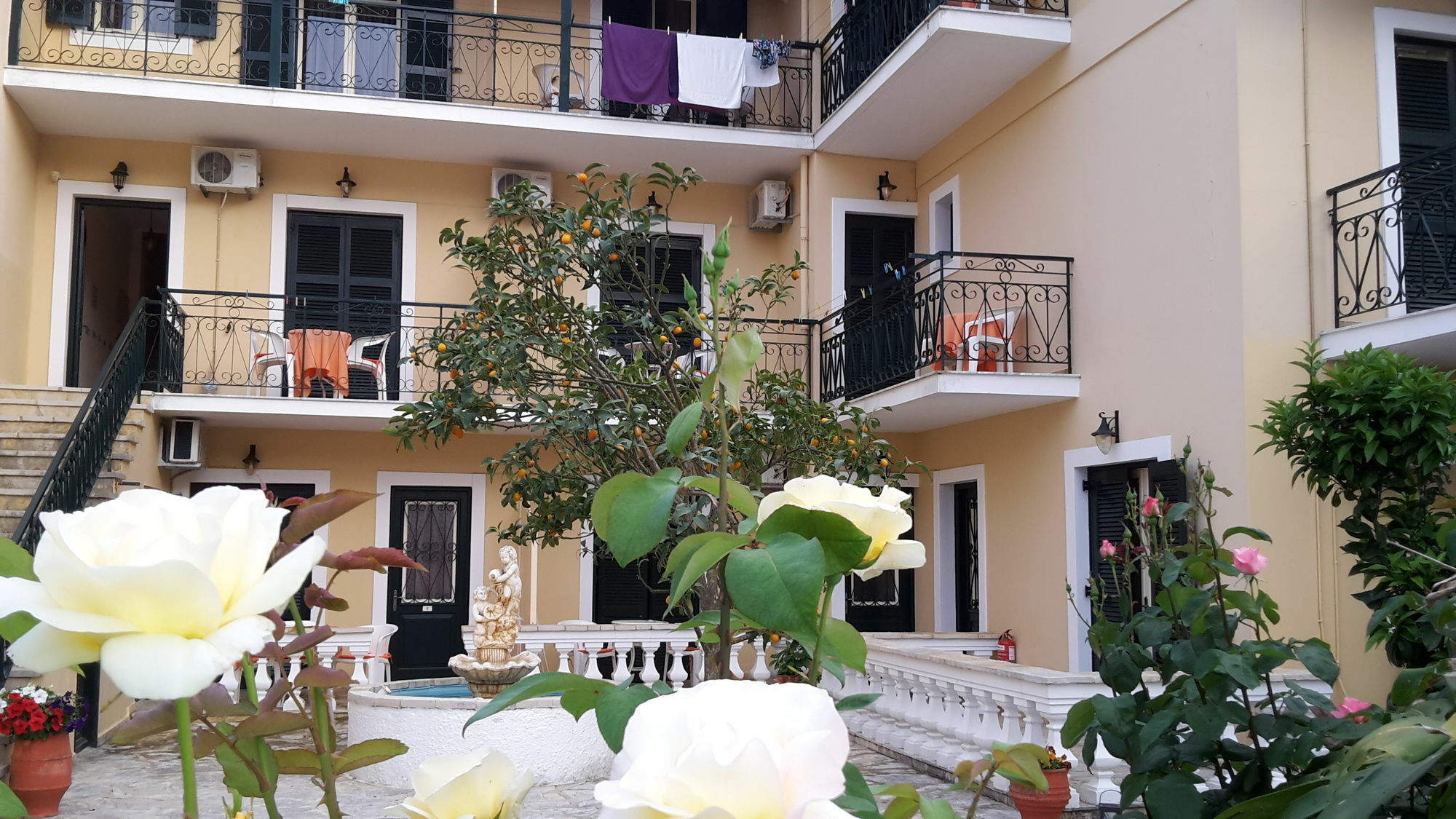 Elli Marina Studios And Apartments Benitses (Corfu) Exterior foto